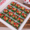 Christmas Chocolate Box, Christmas Present Idea Chocolate Favor, Christmas Chocolate Gift, Xmas Gift Idea, Noel Gift, Christmas Gifts for Girlfriend, Xmas Chocolate Box, Holiday Chocolate Designed by Happy Times Favors, a handmade gift shop ideal for christmas present idea unique Christmas gift Noel gift Christmas chocolate gift box Xmas Gift