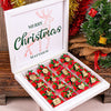Christmas Chocolate Box, Christmas Present Idea Chocolate Favor, Christmas Chocolate Gift, Xmas Gift Idea, Noel Gift, Christmas Gifts for Girlfriend, Xmas Chocolate Box, Holiday Chocolate Designed by Happy Times Favors, a handmade gift shop ideal for christmas present idea unique Christmas gift Noel gift Christmas chocolate gift box Xmas Gift