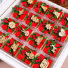 Christmas Chocolate Box, Christmas Present Idea Chocolate Favor, Christmas Chocolate Gift, Xmas Gift Idea, Noel Gift, Christmas Gifts for Girlfriend, Xmas Chocolate Box, Holiday Chocolate Designed by Happy Times Favors, a handmade gift shop ideal for christmas present idea unique Christmas gift Noel gift Christmas chocolate gift box Xmas Gift