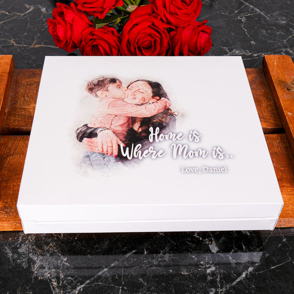 Personalized Mothers Day Glass UV Photo Frame, Personalized Picture Frame, Engraved Mothers Day Frame, Custom Mothers Days Gift Table Decor Items designed by Happy Times Favors, a handmade gift shop. These items are ideal for mothers day gifts, baby shower favors, baby shower gifts, baby shower decorations, baptism favors, christening party favors, wedding favors, thank you gifts, bridal shower favor, engagement favor, first communion favor, birthday gift