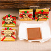 Christmas Chocolate Box, Christmas Present Idea Chocolate Favor, Christmas Chocolate Gift, Xmas Gift Idea, Noel Gift, Christmas Gifts for Girlfriend, Xmas Chocolate Box, Holiday Chocolate Designed by Happy Times Favors, a handmade gift shop ideal for christmas present idea unique Christmas gift Noel gift Christmas chocolate gift box Xmas Gift