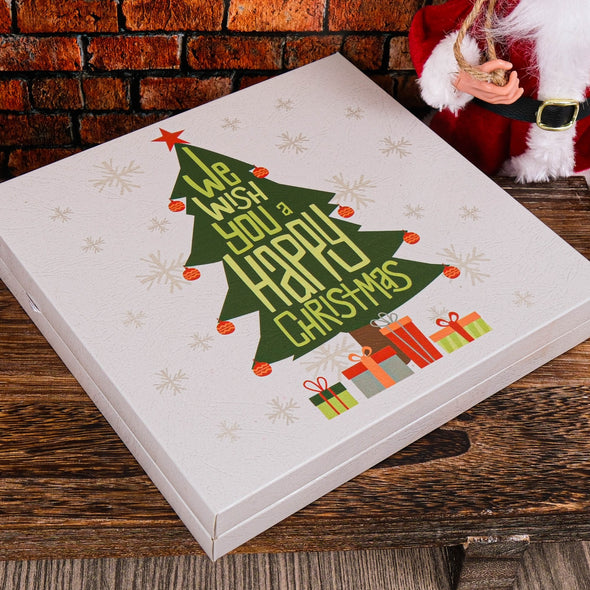 Christmas Chocolate Box, Christmas Present Idea Chocolate Favor, Christmas Chocolate Gift, Xmas Gift Idea, Noel Gift, Christmas Gifts for Girlfriend, Xmas Chocolate Box, Holiday Chocolate Designed by Happy Times Favors, a handmade gift shop ideal for christmas present idea unique Christmas gift Noel gift Christmas chocolate gift box Xmas Gift