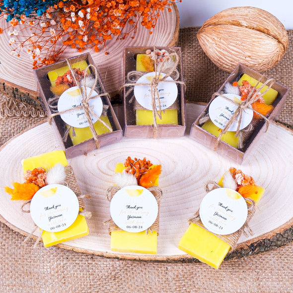 Personalized Scented Soap Wedding Favors for Guests, Bridal Shower Favors, Baby Shower Personalized Soap Favors, Baptism Favors, Bridesmaid Soap Gifts Items designed by Happy Times Favors, a handmade gift shop. These items are ideal for bridal shower gifts, bridal shower presents, gifts to give at a bridal shower, present for wedding shower, wedding gift ideas, bridesmaid present, bridal shower favor, wedding favor for guests, wedding gift for guests, thank you gift.