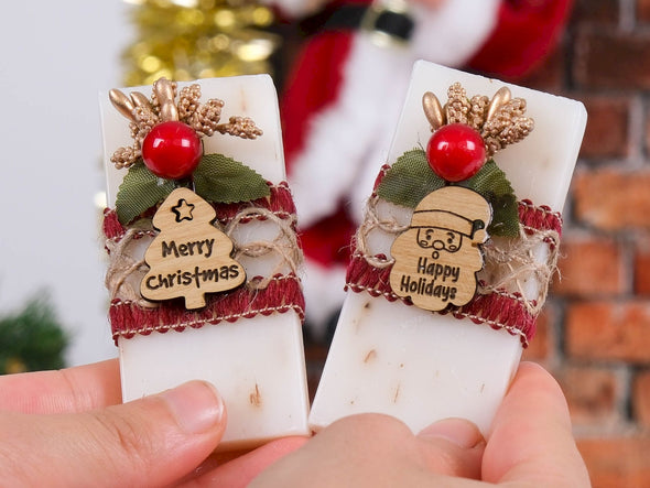 Scented Soaps for Christmas Gifts, Personalized Gift, Christmas Decoration, Noel Gift, Christmas Favor, Xmas Gift, Xmas Decorations, Holiday Decor Items designed by Happy Times Favors, a handmade gift shop. Ideal for Noel Gift, New Year, Happy Holiday, Christmas Gifts, Christmas decorations, Xmas decor.