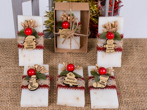 Scented Soaps for Christmas Gifts, Personalized Gift, Christmas Decoration, Noel Gift, Christmas Favor, Xmas Gift, Xmas Decorations, Holiday Decor Items designed by Happy Times Favors, a handmade gift shop. Ideal for Noel Gift, New Year, Happy Holiday, Christmas Gifts, Christmas decorations, Xmas decor.