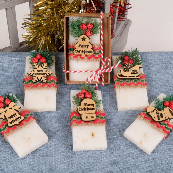 Scented Soaps for Christmas Gifts, Personalized Gift, Christmas Decoration, Noel Gift, Christmas Favor, Xmas Gift, Xmas Decorations, Holiday Decor Items designed by Happy Times Favors, a handmade gift shop. Ideal for Noel Gift, New Year, Happy Holiday, Christmas Gifts, Christmas decorations, Xmas decor.
