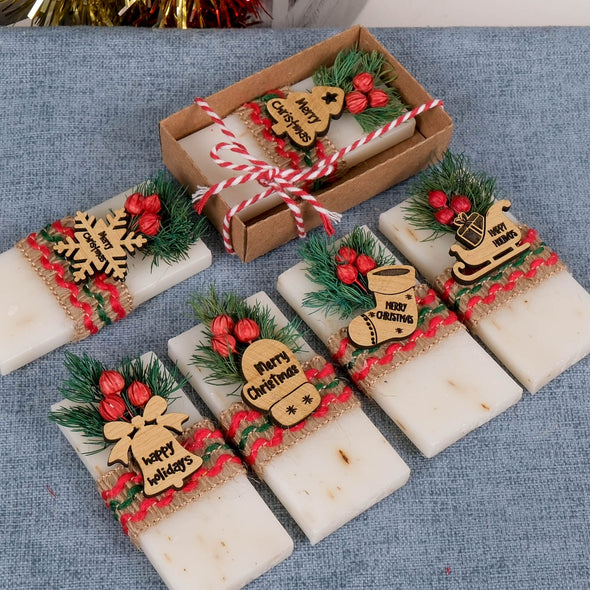 Scented Soaps for Christmas Gifts, Personalized Gift, Christmas Decoration, Noel Gift, Christmas Favor, Xmas Gift, Xmas Decorations, Holiday Decor Items designed by Happy Times Favors, a handmade gift shop. Ideal for Noel Gift, New Year, Happy Holiday, Christmas Gifts, Christmas decorations, Xmas decor.