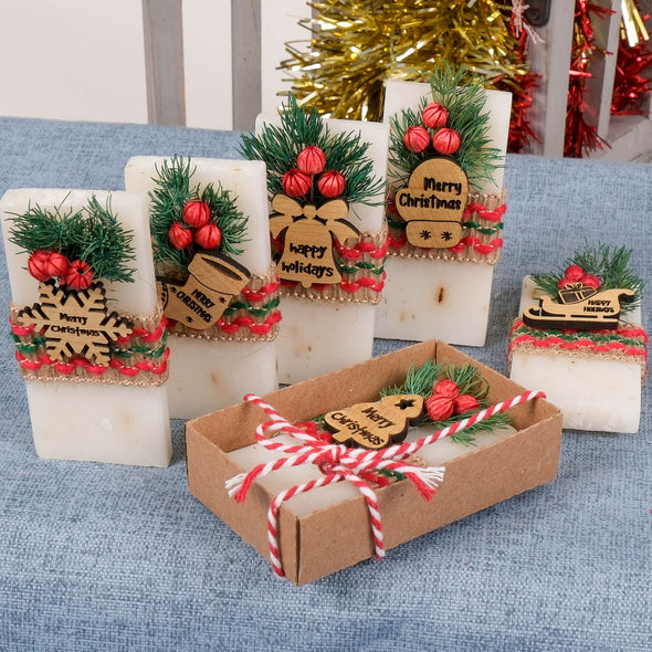 Scented Soaps for Christmas Gifts, Personalized Gift, Christmas Decoration, Noel Gift, Christmas Favor, Xmas Gift, Xmas Decorations, Holiday Decor Items designed by Happy Times Favors, a handmade gift shop. Ideal for Noel Gift, New Year, Happy Holiday, Christmas Gifts, Christmas decorations, Xmas decor.