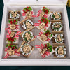 Christmas Chocolate Box, Christmas Present Idea Chocolate Favor, Christmas Chocolate Gift, Xmas Gift Idea, Noel Gift, Christmas Gifts for Girlfriend, Xmas Chocolate Box, Holiday Chocolate Designed by Happy Times Favors, a handmade gift shop ideal for christmas present idea unique Christmas gift Noel gift Christmas chocolate gift box Xmas Gift