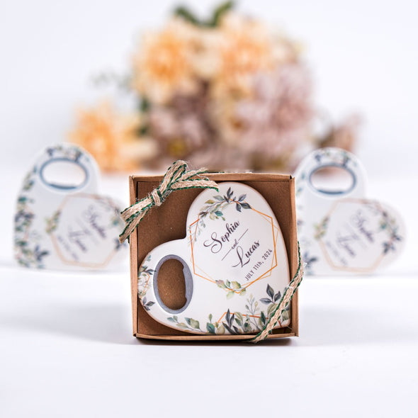 Personalized bottle opener party favor hotsell