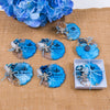 Personalized Baptism Epoxy Magnet, Custom Epoxy Fridge Magnet, First Communion, Quinceañera, Sweet 16 Favors, Confirmation, Christening Items designed by Happy Times Favors, a handmade gift shop. Epoxy Resin magnet favor decorated with real natural dried flowers and Custom UV Design. Ideal for baptism, wedding favors, Sweet 16, Quince, Quinceañera Confirmation, unique gifts for guests, thank you gifts, Baby shower, bridal shower, party gifts.
