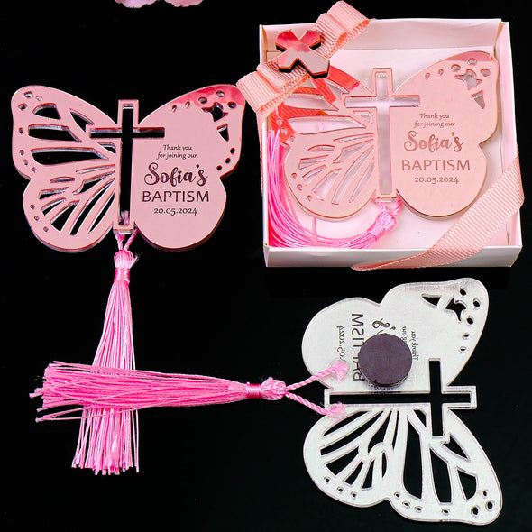 Butterfly Acrylic Magnet Favors Baptism Gift, Christening, Confirmation, Baptism Favors, Baby Shower Favors, Birthday Favors, Communion Gift, Thank You Favor, Favor for Guests Designed by Happy Times Favors-our handmade gift shop. Butterfly Acrylic Magnet is ideal for baptism, christening, communion, baby shower and wedding favors.