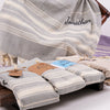 Personalized Turkish Beach Towel, Hammam Towel, Bath Towel with Name,  Bridesmaid Personalized Gift Towel Embroidery, Wedding Favor for Guest Items designed by Happy Times Favors, a handmade gift shop. These beach towels are best for bridesmaid proposal, bridal shower, wedding, gift for the beach, girlfriend gift, home decor gifts, boyfriend gift, best friend gift, Bachelor Party Favors, housewarming gift, bath and baby shower, baptism or any other events.