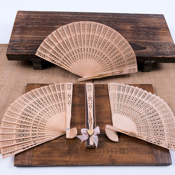 Personalized Wedding Favors: Engraved Wooden Hand Fans (Sandalwood) Items designed by Happy Times Favors, a handmade gift shop. This item is ideal for, wedding favors, unique gifts for guests, thank you gifts, bridal shower favors, baptism favors, bridesmaid favors, engagement favors, party gifts, Noel, New Year, Happy Holiday. Personalized Christmas Gifts, Custom Gifts for Christmas

