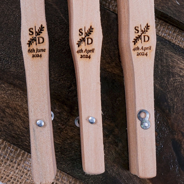 Personalized Wedding Favors: Engraved Wooden Hand Fans (Sandalwood) Items designed by Happy Times Favors, a handmade gift shop. This item is ideal for, wedding favors, unique gifts for guests, thank you gifts, bridal shower favors, baptism favors, bridesmaid favors, engagement favors, party gifts, Noel, New Year, Happy Holiday. Personalized Christmas Gifts, Custom Gifts for Christmas

