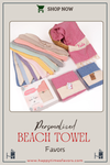 Wedding Gifts for Guests Bridesmaid Personalized Gift Towel Embroidery, Personalized Turkish Beach Towel, Hammam Towel, Bath Towel with Name Items designed by Happy Times Favors, a handmade gift shop. These beach towels are best for bridesmaid proposal, bridal shower, wedding, gift for the beach, girlfriend gift, home decor gifts, boyfriend gift, best friend gift, Bachelor Party Favors, housewarming gift, bath and baby shower, baptism or any other events.