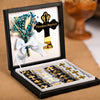Baptism Chocolate Favors Box, Custom Chocolates, Bulk Baptism Favors, Baby Shower Favors Designed by Happy Times Favors, these bulk chocotale favors are ideal for baby shower, baptism favors, christening party favors, wedding favors, first communion.
