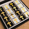 Baptism Chocolate Favors Box, Custom Chocolates, Bulk Baptism Favors, Baby Shower Favors Designed by Happy Times Favors, these bulk chocotale favors are ideal for baby shower, baptism favors, christening party favors, wedding favors, first communion.