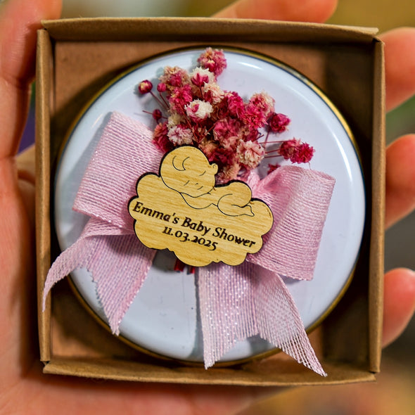 Scented Candle, Baby Shower Favors, Baptism Favors, Candle Tin, Its A Girl, Baby Boy Crafted by Happy Times Favors, a handmade gift shop, favors for Baby Shower, Baptism Christening Confirmation First Holy Communion, Quinceanera, First Eucharist