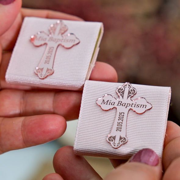 Baptism Chocolate Favors Box, Custom Chocolates, Bulk Baptism Favors, Baby Shower Favors Designed by Happy Times Favors, these bulk chocotale favors are ideal for baby shower, baptism favors, christening party favors, wedding favors, first communion.