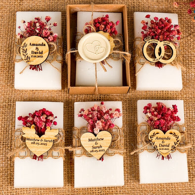 Wedding Favors for Guests, Handmade Soap Favors, Natural Scented Soap, Bridal Shower, Wedding Soap Favors