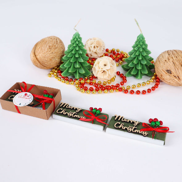 Personalized Christmas Favors Scented Soaps, Christmas Gifts for Family, Friends and Coworkers