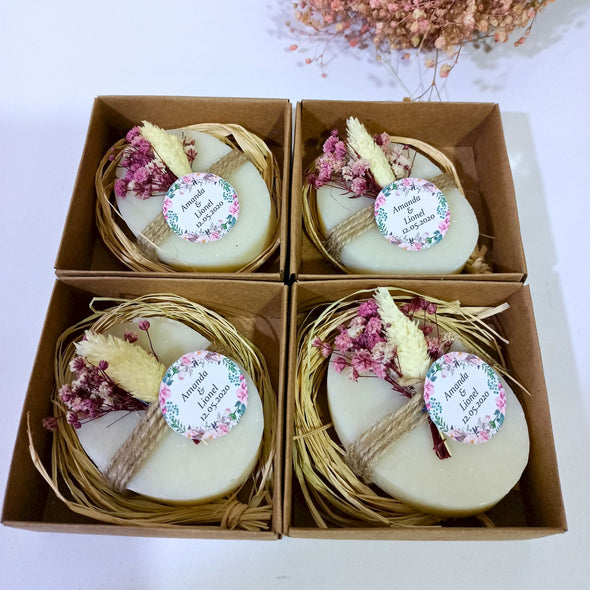 Personalized Natural Handmade Soap Wedding Gifts, Bridal Shower Gifts, Bridal Shower Soap Favors