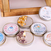 Baby Shower Favors for Guests Cute Mini Box Scented Candle Mini Baby Shower Candle Gift Tin Candle Favors Baptism Candle Favors Crafted by Happy Times Favors, a handmade gift shop, this luxury mini box scented candle is perfect for baby showers and any other special events.
