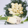 Real Touch Tulip Wedding Bouquet Items designed by Happy Times Favors, a handmade gift shop. High-quality wedding flowers remain a beautiful keepsake even after your special day. Our plant is completely natural and absolutely contains no allergen. 