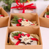 Personalized Christmas Gift, Scented Handmade Oval Soap Gift Noel, X-mas New Year Favors Items designed by Happy Times Favors, a handmade gift shop. Scented Soap decorated with real natural dried flowers and personalized wooden name tag. Ideal for Christmas, Noel, New Year, Happy Holiday. Personalized Christmas Gifts, Custom Gifts for Christmas, Christmas decorations, ornaments, Christmas Natural soap.