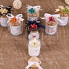 Personalized Candle Favor, Bridal Shower Gifts Items designed by Happy Times Favors, a handmade gift shop. These are Handmade Customizable Candle in the Glass Jar. We personalize Tag, flowers. This luxury product is designed for Baby Shower, bridal showers, wedding favors. We design this unique favor for your bridal shower, baby shower, christening gift, wedding.