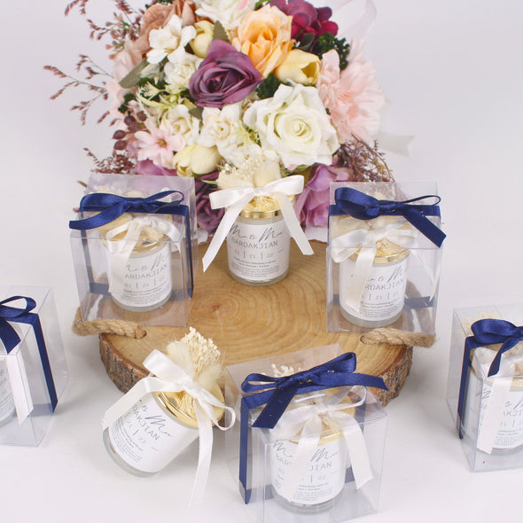 Personalized Candle Favor, Bridal Shower Gifts
