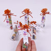 Halloween Party Favors, Halloween Party Gifts Items designed by Happy Times Favors, a handmade gift shop. Tube with candies, with a nice sateen-tulle ribbon bow tie and white tag. Ideal for Halloween, Christmas, wedding favors, unique gifts for guests, thank you gifts, bridal shower favors, baptism favors, bridesmaid favors, engagement favors, party gifts.
