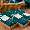 Luxury Personalized Forest Green Pashmina Shawls: Perfect Bridal Shower Gifts, Bridesmaid Presents, & More! Items designed by Happy Times Favors, a handmade gift shop. Pashminas are ideal for bridal shower gifts, bridal shower presents, gifts to give at a bridal shower, present for wedding shower, wedding gift ideas, bridesmaid present, bridal shower favor, wedding favor for guests, wedding gift for guests, thank you gift.