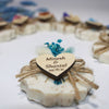 Personalized Natural Handmade Soap Wedding Gifts, Bridal Shower Gifts, Bridal Shower Soap Favors Items designed by Happy Times Favors, a handmade gift shop. These items are ideal for bridal shower gifts, bridal shower presents, gifts to give at a bridal shower, present for wedding shower, wedding gift ideas, bridesmaid present, bridal shower favor, wedding favor for guests, wedding gift for guests, thank you gift.