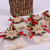 Christmas Gift, Scented Handmade Soap Gift for Christmas, Noel Items designed by Happy Times Favors, a handmade gift shop. Scented Soap decorated with real natural dried flowers and personalized wooden name tag. Ideal for Christmas, Noel, New Year, Happy Holiday. Personalized Christmas Gifts, Custom Gifts for Christmas, Christmas decorations, ornaments, Christmas Natural soap.