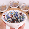 Turkish Cini Porcelain Bowl Favors Items designed by Happy Times Favors, a handmade gift shop. We designed this tile/ceramic/porcelain bohemian theme wedding favor ideas, boho gifts, handmade candy bowl, Best for Wedding Gift, Bridal Shower gift, Baby Shower gift, Christening gift, Baptism gift, Graduation gift, birthday gift or any Party favors.