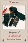 Personalized Christmas Gift, Custom Scarf, Shawl, Merry Christmas Pashmina, New Year Shawl, Winter Accessory, Holiday Fashion, Gift Ideas Items designed by Happy Times Favors, a handmade gift shop. Personalized Scarf for Christmas, New Year, Noel, Bridal Shower, Wedding Shower, Fall Wedding. Pashmina scarves has Custom bands or monogrammed, stitched scarf. We can customize them with logo or name. These are unique wedding shawl for guests.
