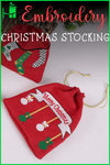 Personalized Embroidery Christmas Stocking, Santa Hang Sack Fireplace Xmas Decorations Family Kids Set, Christmas Personalized Pouch Gifts, Happy New Year Happy Holiday Gift Bag