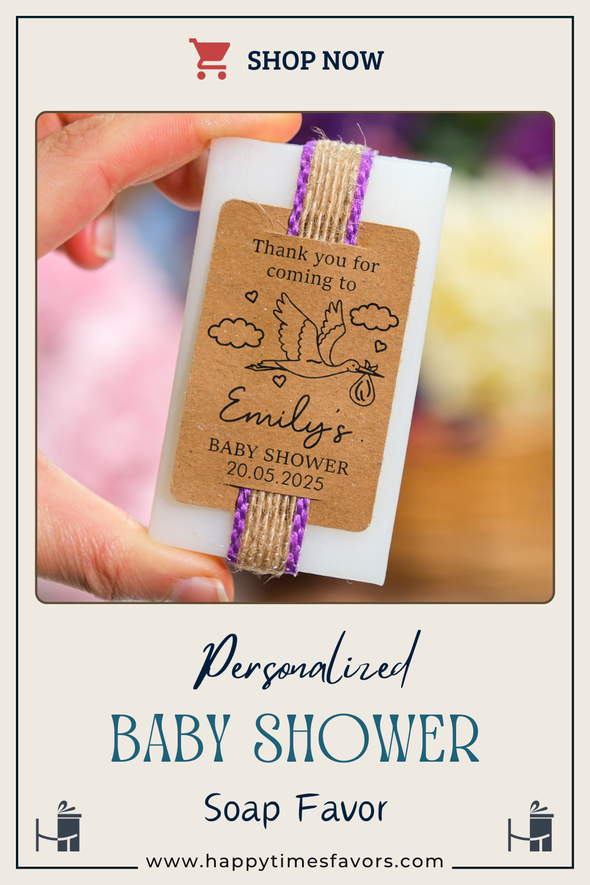 Scented Soap Baby Shower Favors, Baby Shower Soap Favors, Baby Shower Party Favors for Guests in Bulk