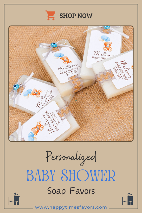 Scented Soap Baby Shower Favors, Baby Shower Soap Favors, Baby Shower Party Favors for Guests in Bulk