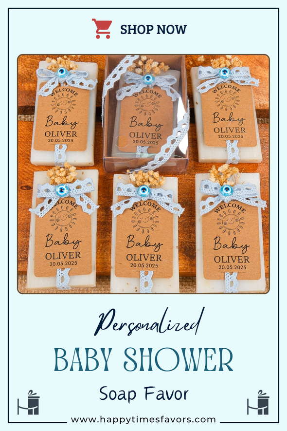 Scented Soap Baby Shower Favors, Baby Shower Soap Favors, Baby Shower Party Favors for Guests in Bulk