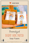 Baby Shower Soap Favors, Scented Soap Baby Shower Favors, Baby Shower Party Favors for Guests in Bulk Discover Happy Times Favors' handmade scented baby shower soaps—perfect for 1st 2nd birthdays, baby shower party favors for guests. Customizable and unique!