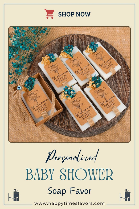 Scented Soap Baby Shower Favors, Baby Shower Soap Favors, Baby Shower Party Favors for Guests in Bulk Discover Happy Times Favors' handmade scented baby shower soaps—perfect for 1st 2nd birthdays, baby shower party favors for guests. Customizable and unique!