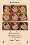 Wedding Soap Favors, Natural Handmade Soap, Personalized Gifts, Wedding Guest Gifts, Wedding Favors, Rustic Wedding Happy Times Favors, my handmade gift shop, produces customizable items ideal for wedding favors, wedding gift, bridal shower favor, bridesmaid, thank you gifts.