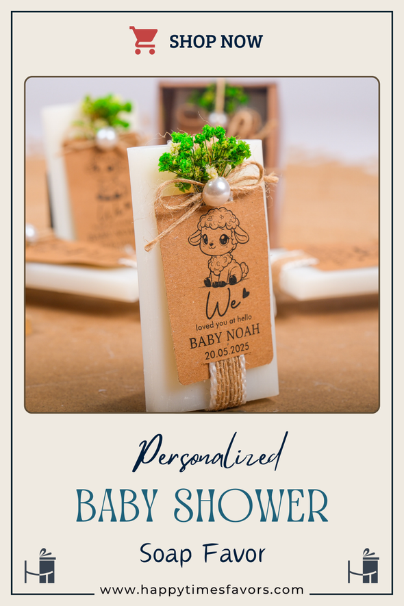 Scented Soap Baby Shower Favors, Baby Shower Soap Favors, Baby Shower Party Favors for Guests in Bulk
