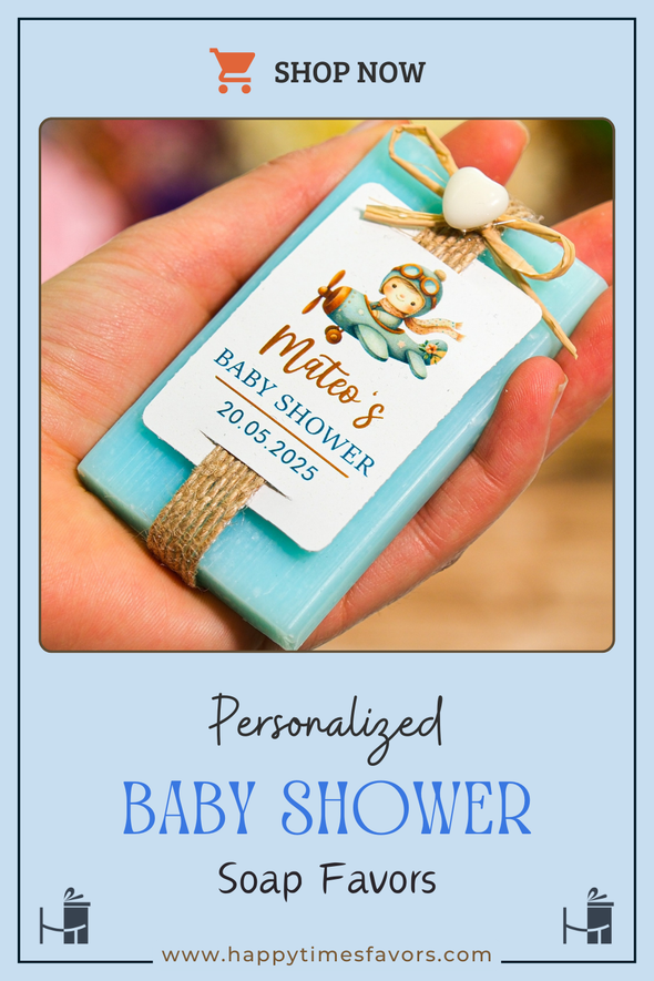 Scented Soap Baby Shower Favors, Baby Shower Soap Favors, Baby Shower Party Favors for Guests in Bulk
