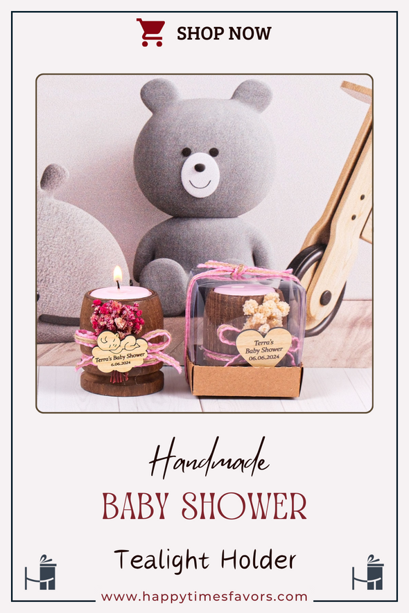 Handmade Baby Shower Candle Favours for Guests, Christening Bulk Favours, 1st Birthday Favours, First Communion, Confirmation, Baptism Favor Items designed by Happy Times Favors, a handmade gift shop. These items are ideal for baby shower ideas, baby shower favors, baby shower gifts, baby shower decorations, baptism favors, christening party favors, wedding favors, thank you gifts, bridal shower favor, engagement favor, first communion favor, birthday gift.