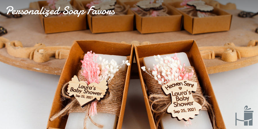 soap favors for baby shower, wedding, baptism, christening, 1st communion, anniversary, birthday, party favors for guests, bridal, bridesmaid 