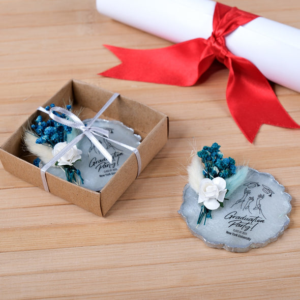 Graduation Party Favors, Epoxy Magnet, Class of 2025, Graduation Favors,Custom Fridge Magnet, 2025 Graduation Magnet Favor, Grad Party Favor Discover Happy Times Favors' handmade graduation favors custom epoxy magnets - save the date magnet, personalized magnet, 2025 graduation, college graduation.